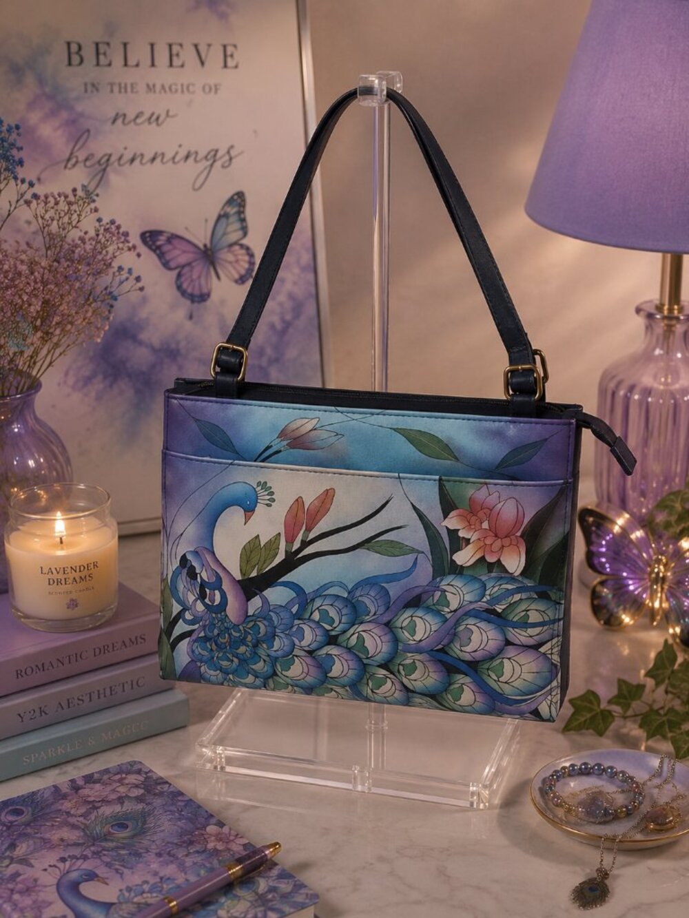 Peacock Anuschka Bag